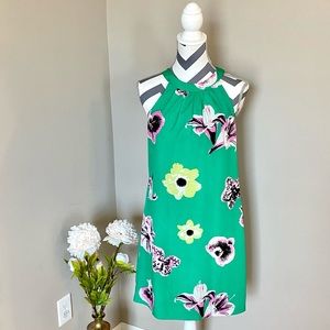J Crew Floral Halter Dress - Size 2
